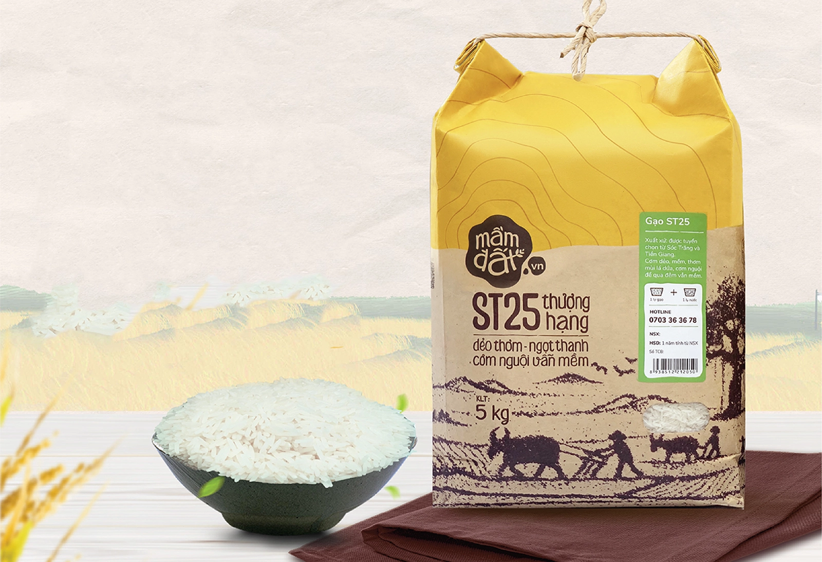 Lợi ích khi đóng gói gạo xuất khẩu đúng chuẩn