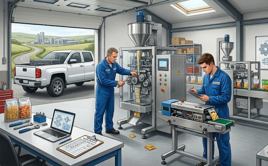 Dịch vụ bảo trì máy đóng gói tận nơi công ty ABPACK cung cấp
