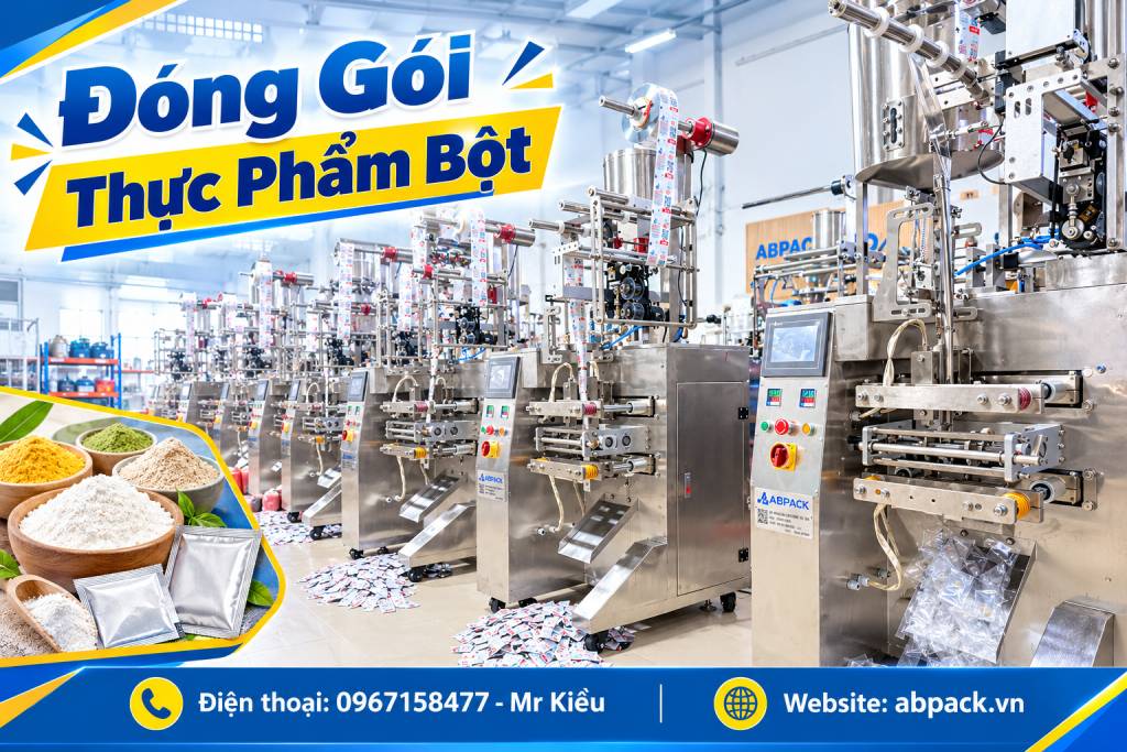 máy đóng gói thực phẩm bột