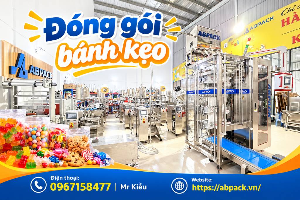 máy Đóng gói bánh kẹo