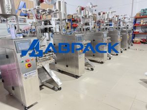 Máy đóng gói nước xả vải túi đôi